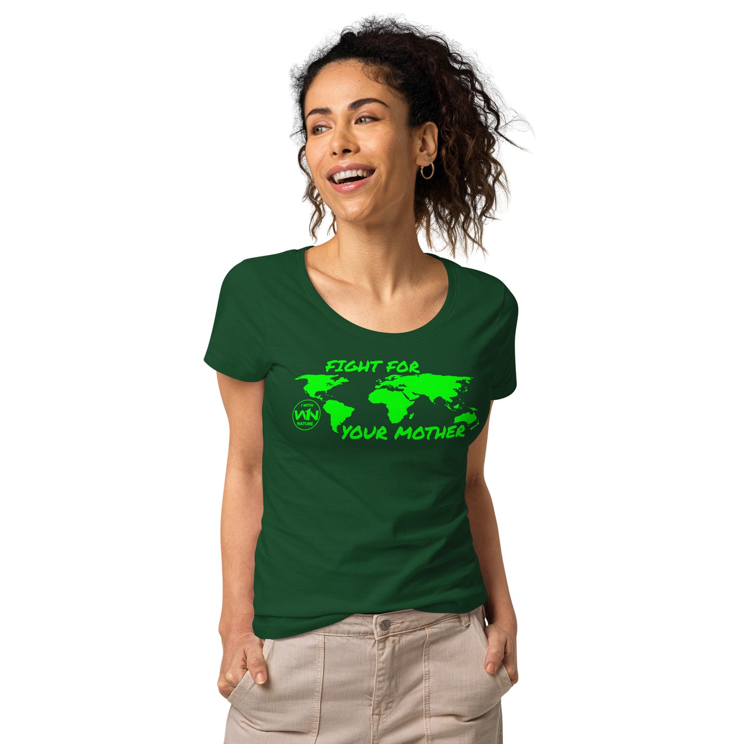FOREST SOUL SAVIOR - FIGHT FOR YOUR MOTHER - GREEN - WOMEN’S T-SHIRT