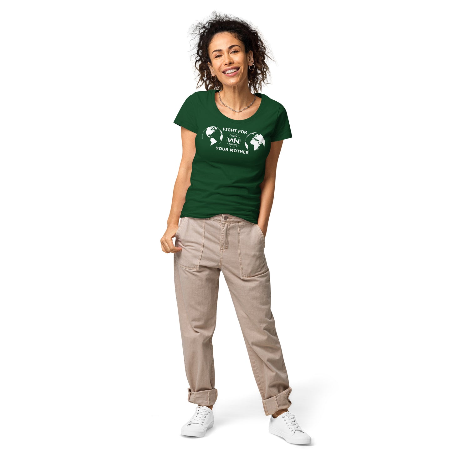 FOREST HEART SAVIOR - FIGHT FOR YOUR MOTHER - WHITE - WOMEN’S T-SHIRT