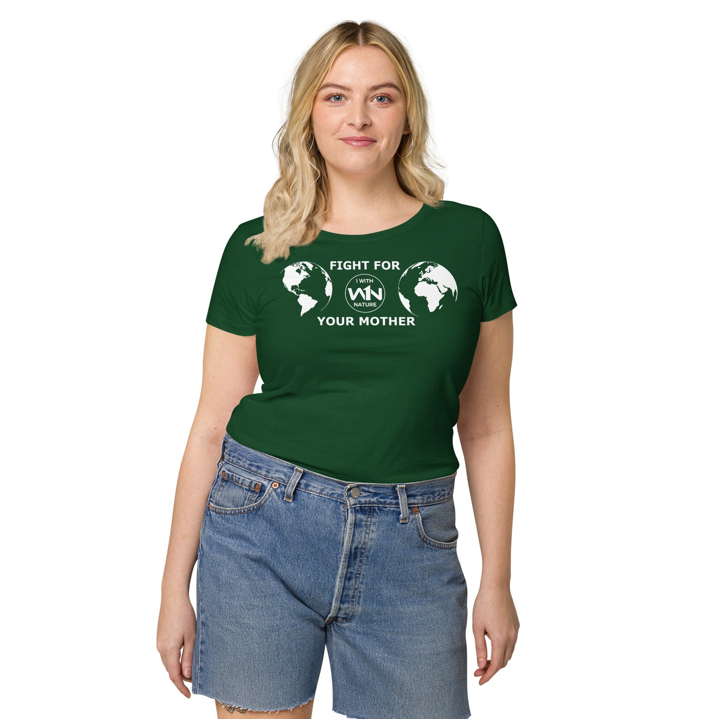 FOREST HEART SAVIOR - FIGHT FOR YOUR MOTHER - WHITE - WOMEN’S T-SHIRT
