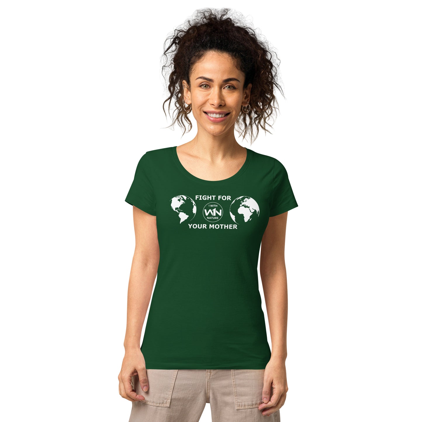 FOREST HEART SAVIOR - FIGHT FOR YOUR MOTHER - WHITE - WOMEN’S T-SHIRT