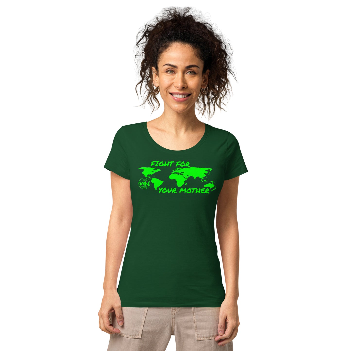FOREST SOUL SAVIOR - FIGHT FOR YOUR MOTHER - GREEN - WOMEN’S T-SHIRT