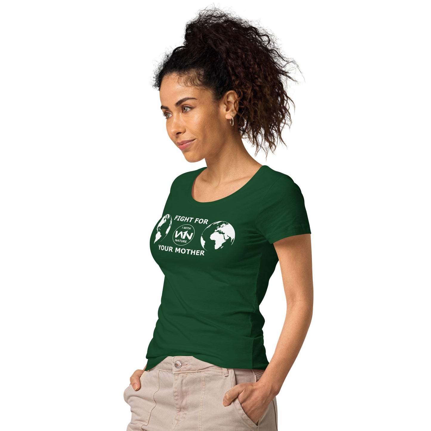 FOREST HEART SAVIOR - FIGHT FOR YOUR MOTHER - WHITE - WOMEN’S T-SHIRT