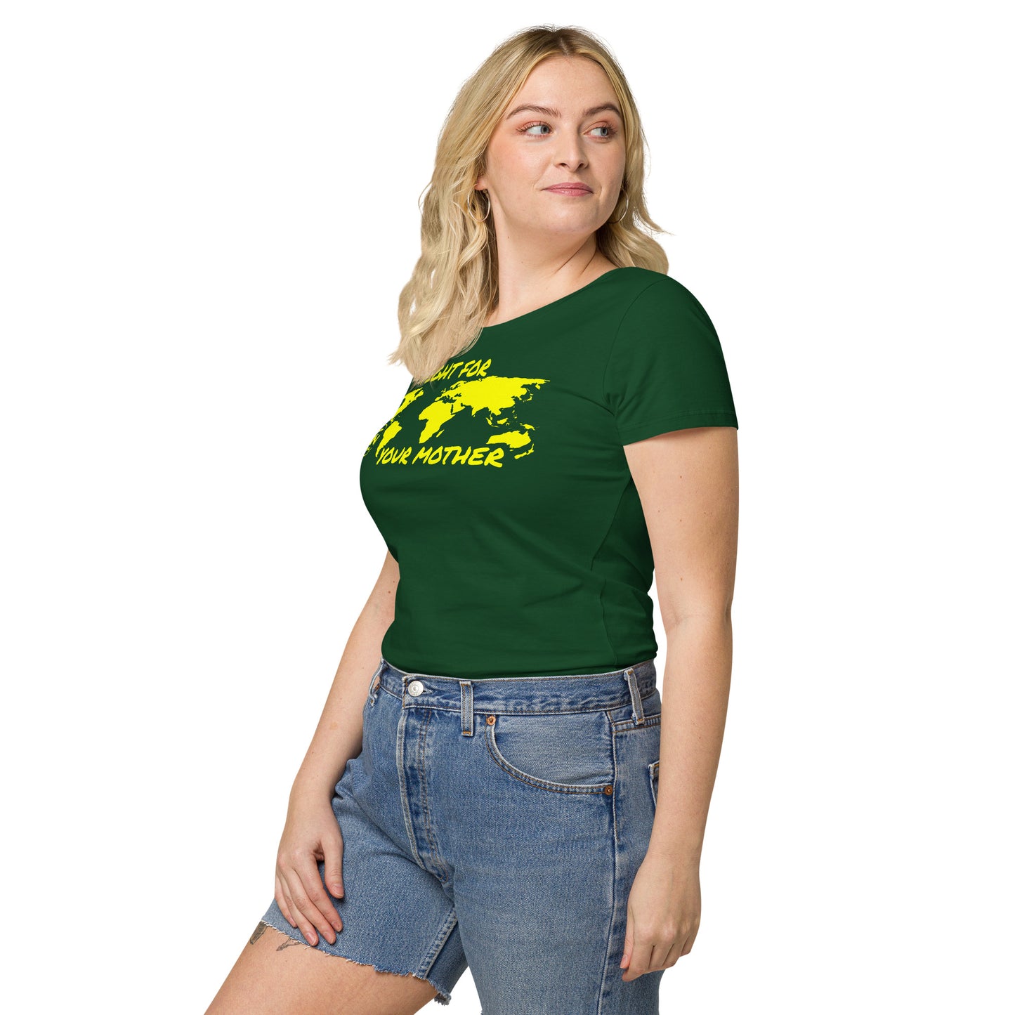 BEE SOUL SAVIOR - FIGHT FOR YOUR MOTHER - YELLOW - WOMEN’S T-SHIRT