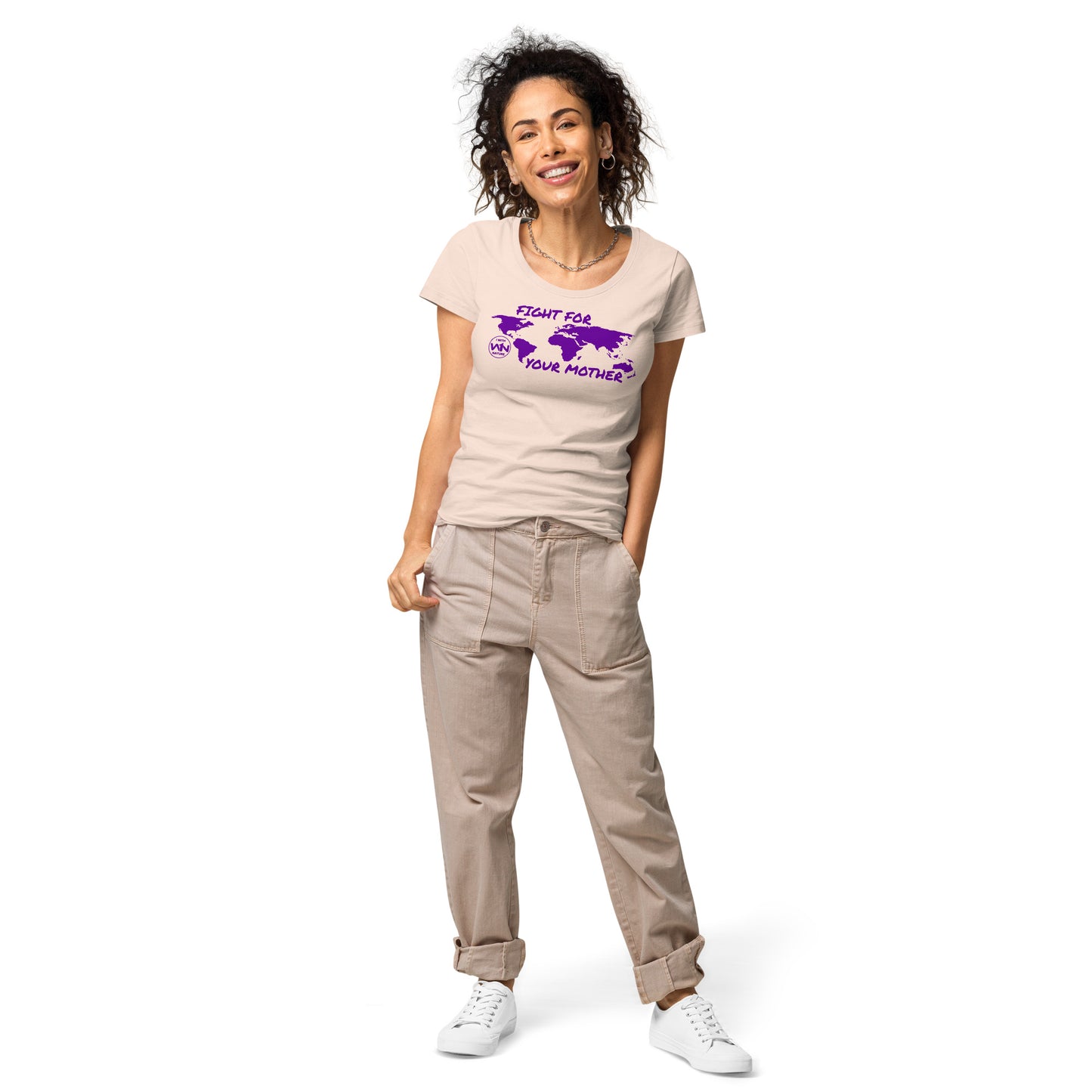 FUTURE SOUL SAVIOR - FIGHT FOR YOUR MOTHER - PURPLE - WOMEN’S T-SHIRT