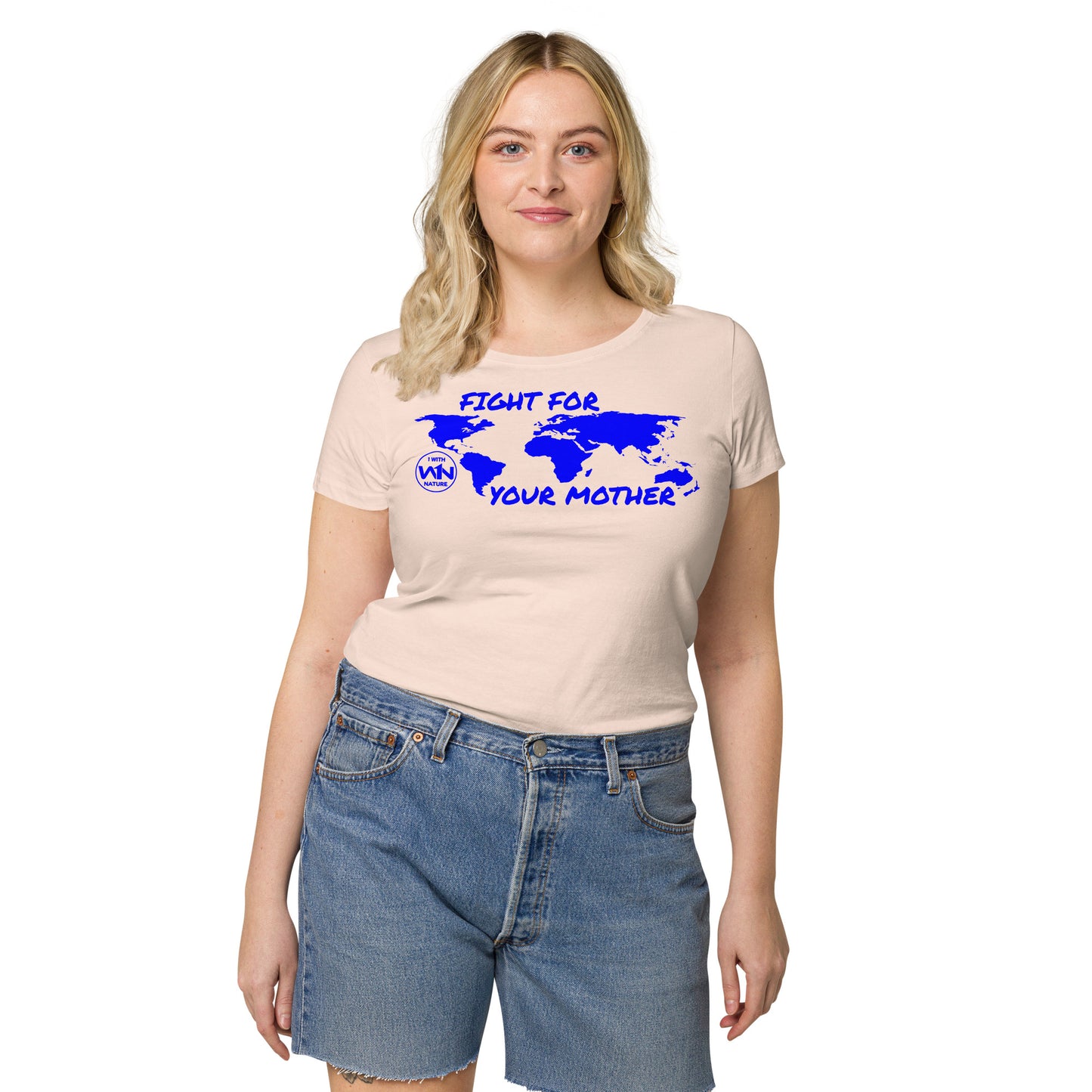 OCEAN SOUL SAVIOR - FIGHT FOR YOUR MOTHER - BLUE - WOMEN’S T-SHIRT