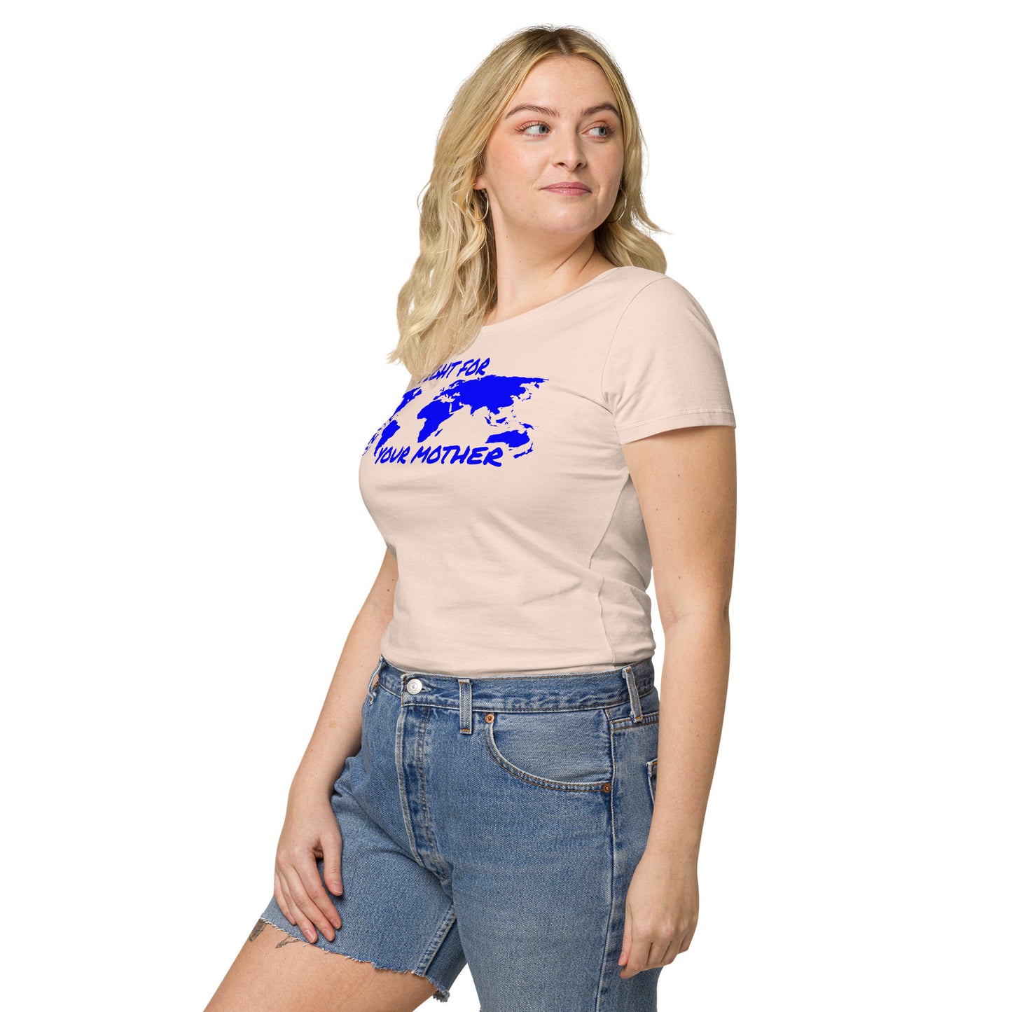 OCEAN SOUL SAVIOR - FIGHT FOR YOUR MOTHER - BLUE - WOMEN’S T-SHIRT