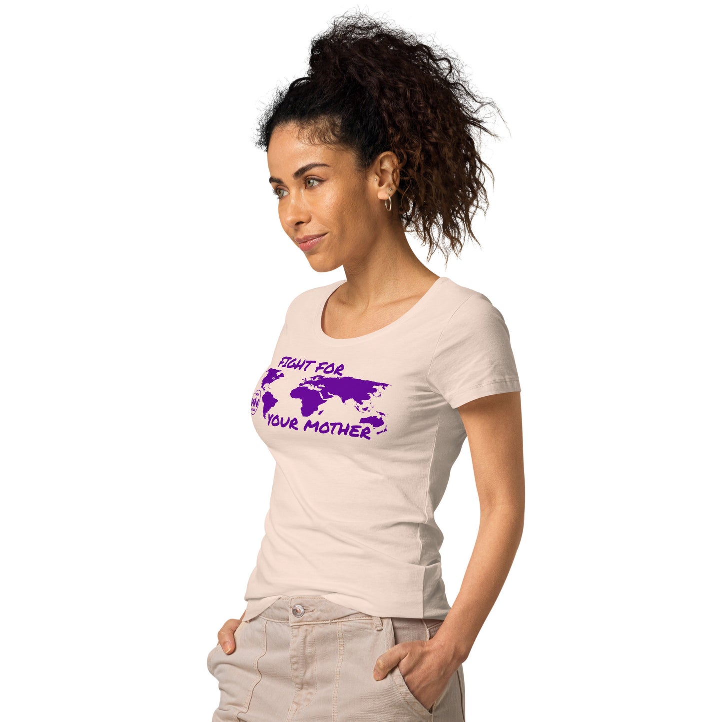 FUTURE SOUL SAVIOR - FIGHT FOR YOUR MOTHER - PURPLE - WOMEN’S T-SHIRT