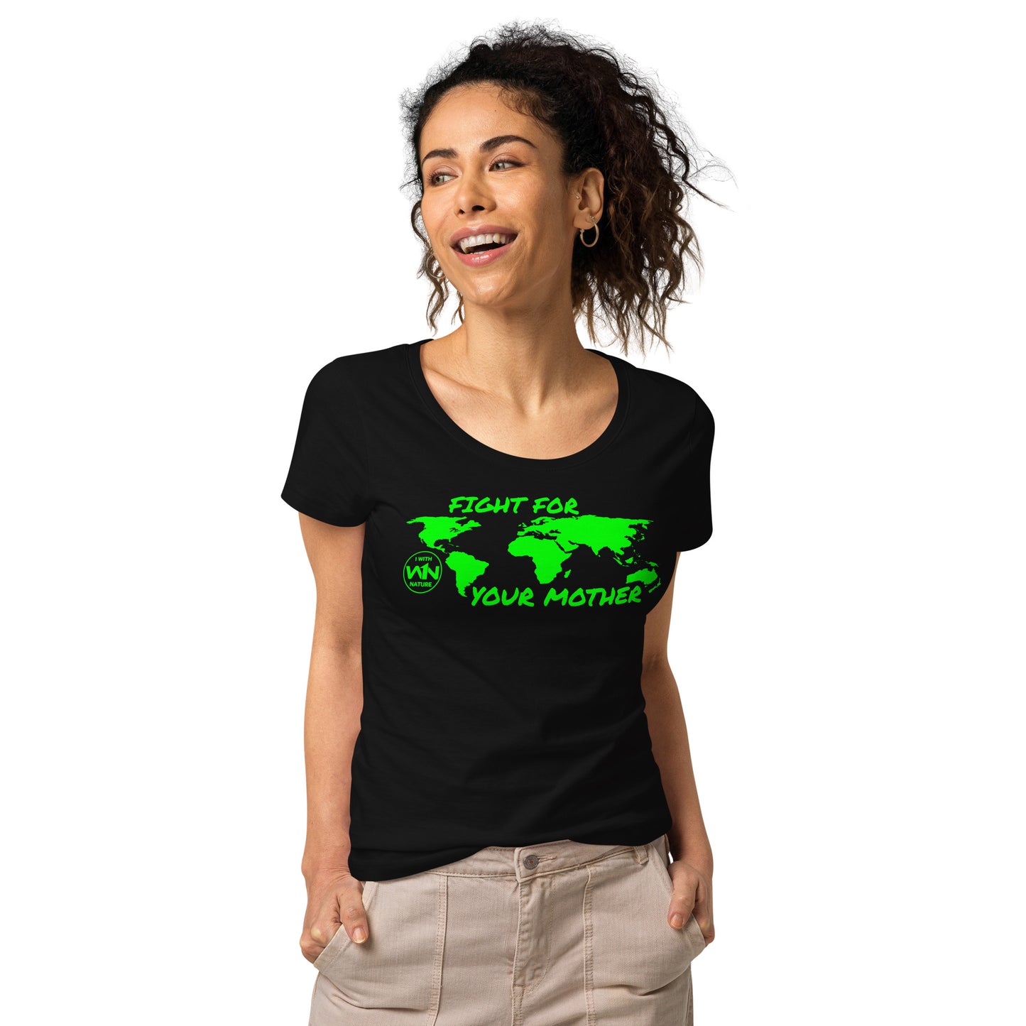 FOREST SOUL SAVIOR - FIGHT FOR YOUR MOTHER - GREEN - WOMEN’S T-SHIRT