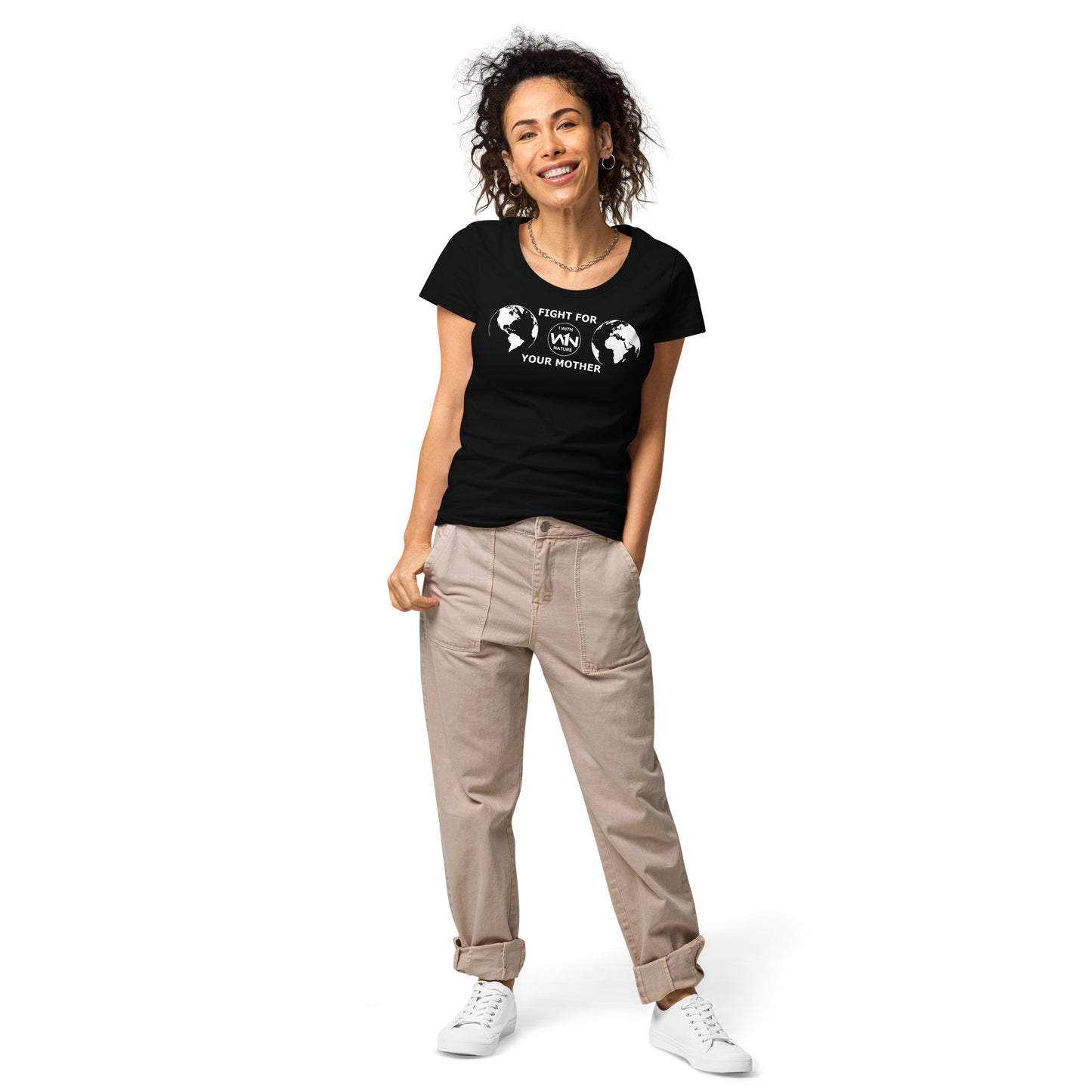 FOREST HEART SAVIOR - FIGHT FOR YOUR MOTHER - WHITE - WOMEN’S T-SHIRT