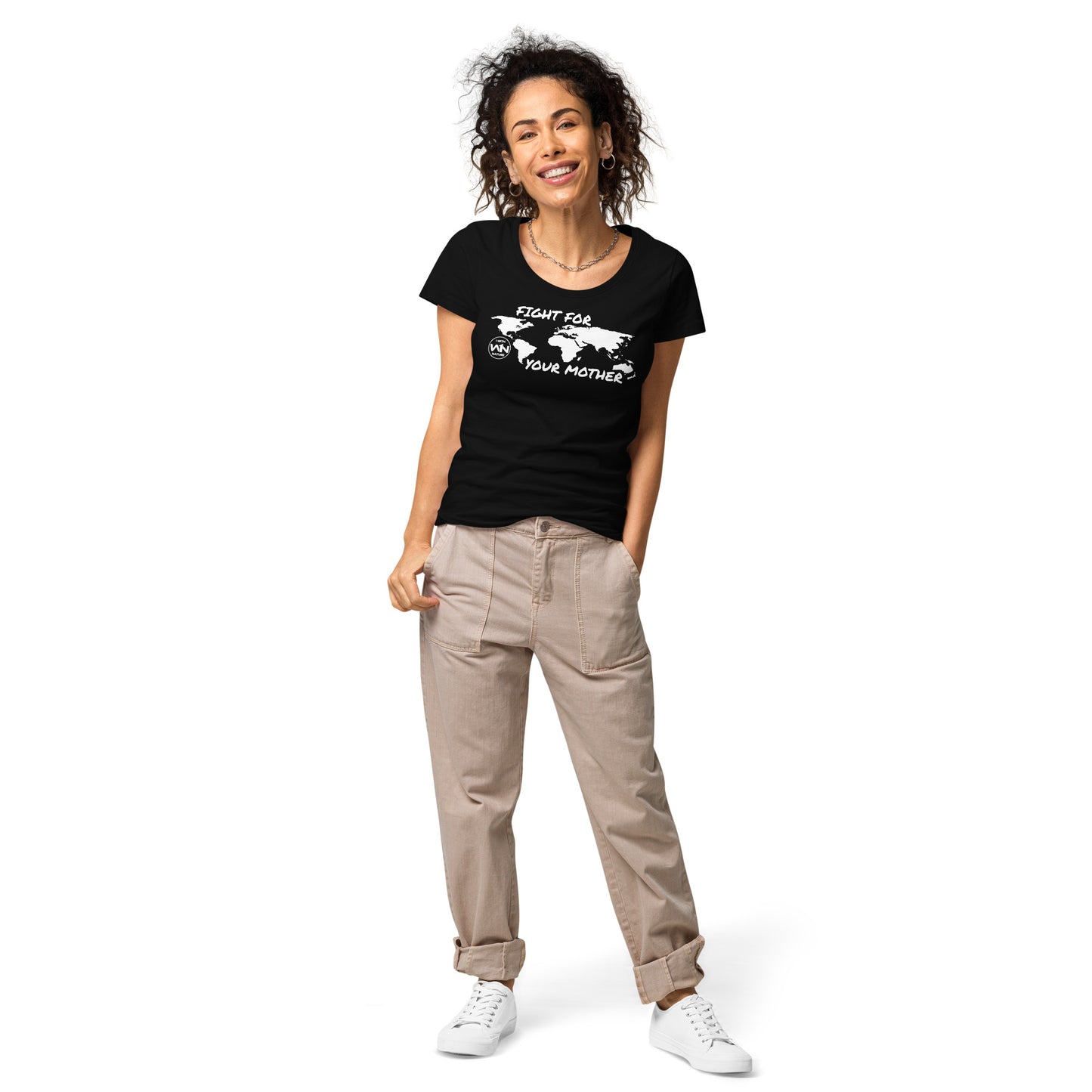 FOREST SOUL SAVIOR - FIGHT FOR YOUR MOTHER - WHITE - WOMEN’S T-SHIRT