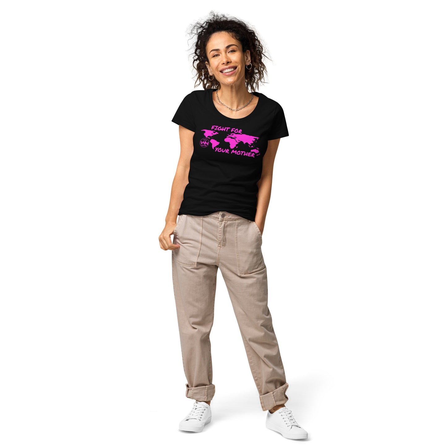 FUTURE SOUL SAVIOR - FIGHT FOR YOUR MOTHER - PINK - WOMEN’S T-SHIRT