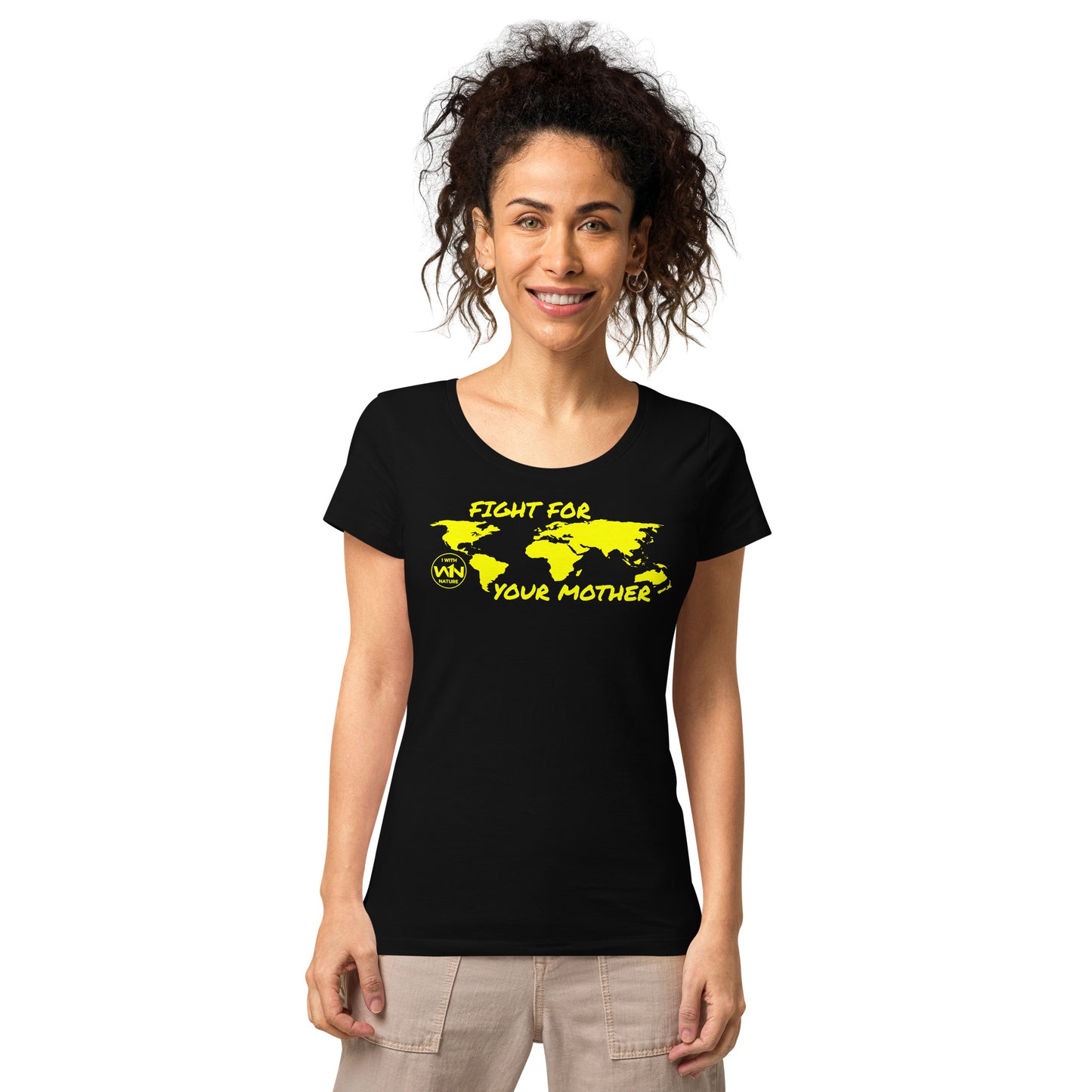 BEE SOUL SAVIOR - FIGHT FOR YOUR MOTHER - YELLOW - WOMEN’S T-SHIRT