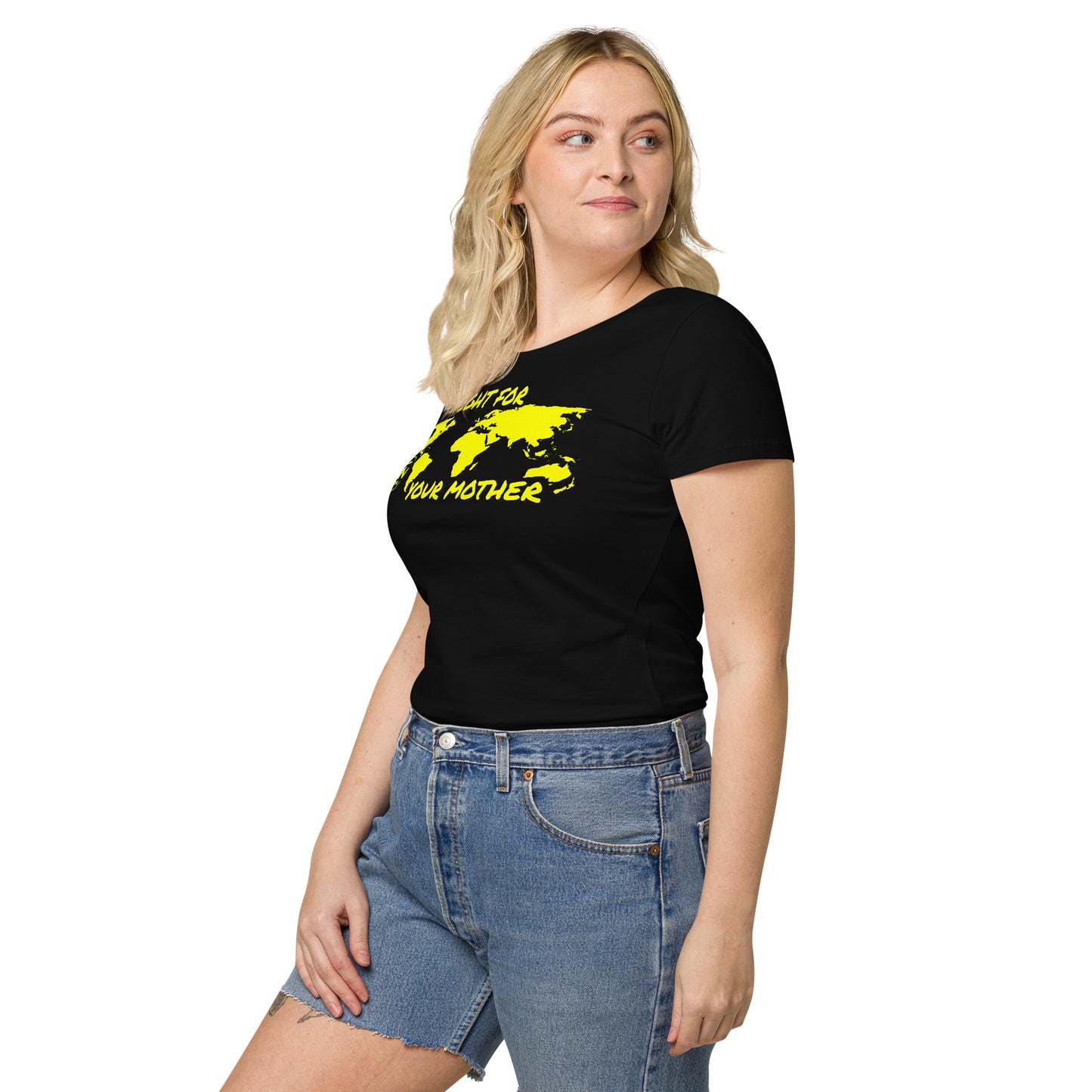 BEE SOUL SAVIOR - FIGHT FOR YOUR MOTHER - YELLOW - WOMEN’S T-SHIRT