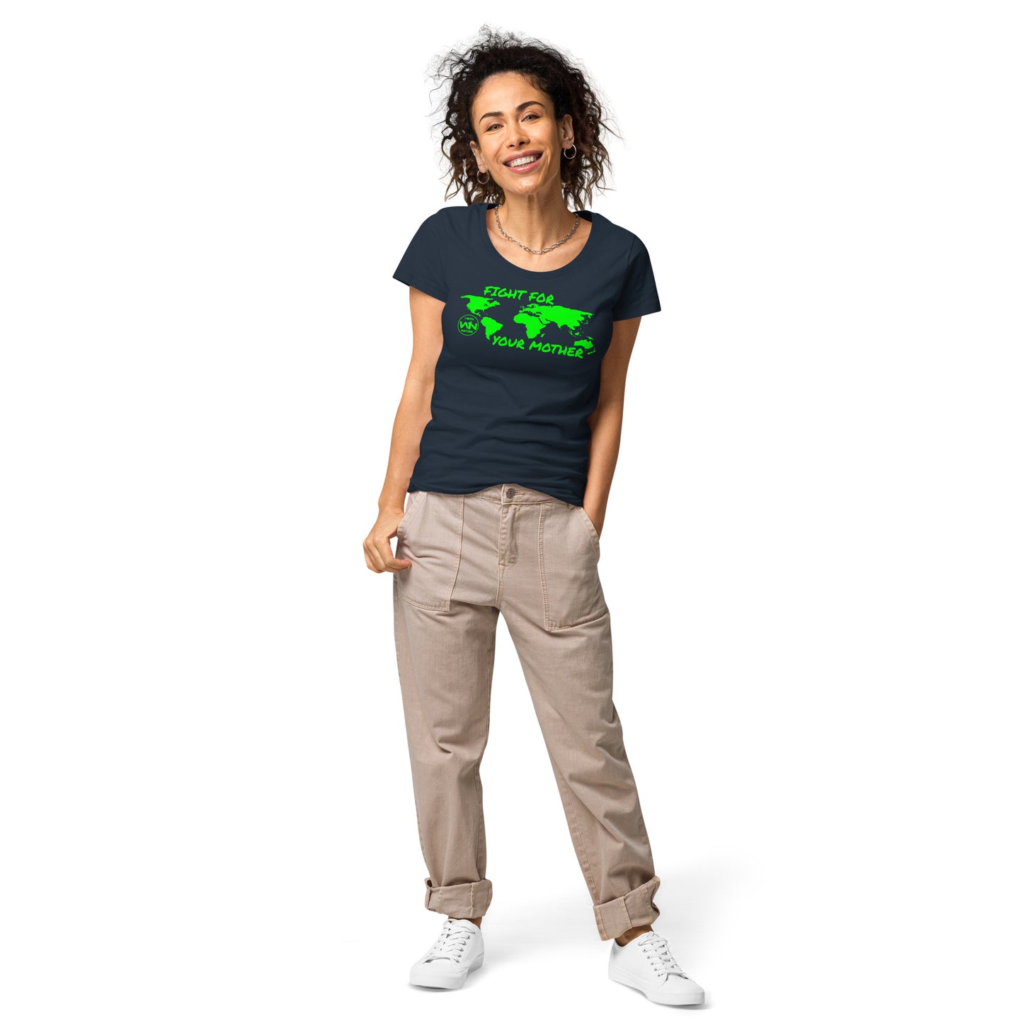 FOREST SOUL SAVIOR - FIGHT FOR YOUR MOTHER - GREEN - WOMEN’S T-SHIRT