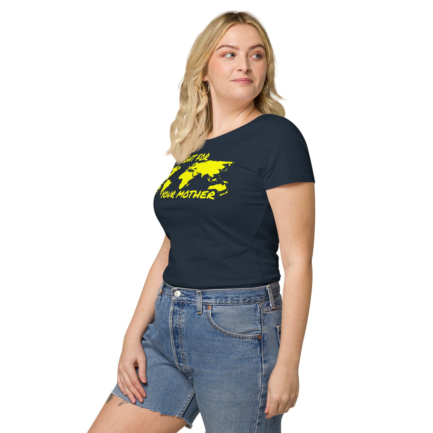 BEE SOUL SAVIOR - FIGHT FOR YOUR MOTHER - YELLOW - WOMEN’S T-SHIRT