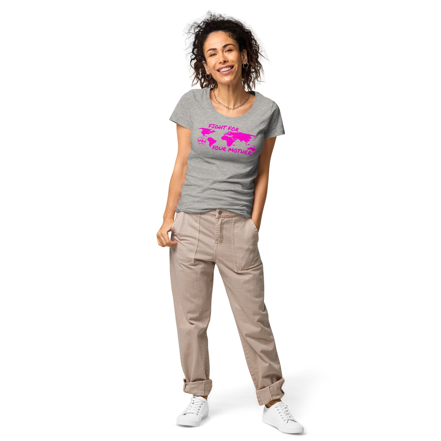 FUTURE SOUL SAVIOR - FIGHT FOR YOUR MOTHER - PINK - WOMEN’S T-SHIRT