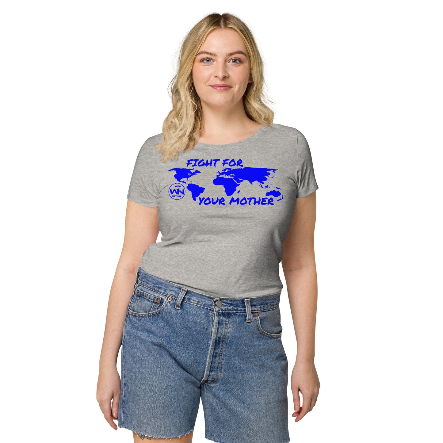 OCEAN SOUL SAVIOR - FIGHT FOR YOUR MOTHER - BLUE - WOMEN’S T-SHIRT