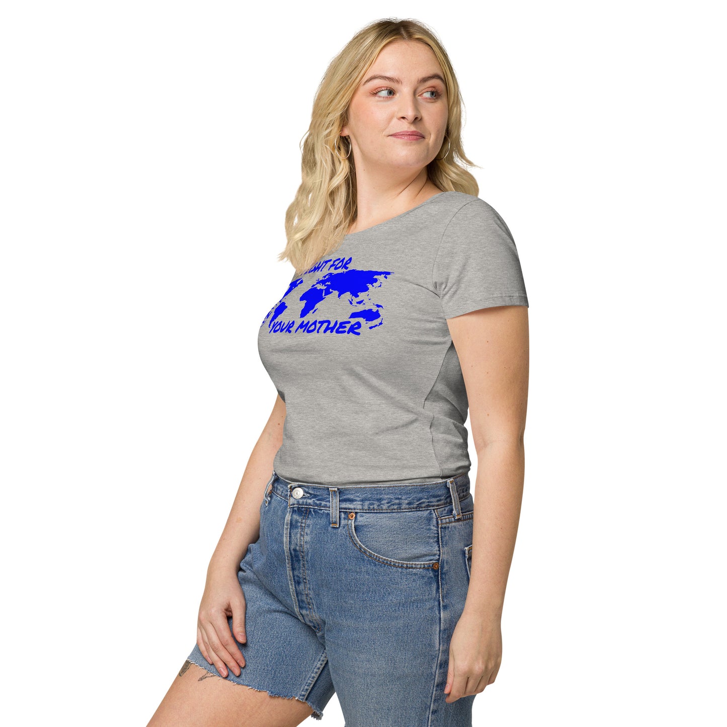 OCEAN SOUL SAVIOR - FIGHT FOR YOUR MOTHER - BLUE - WOMEN’S T-SHIRT