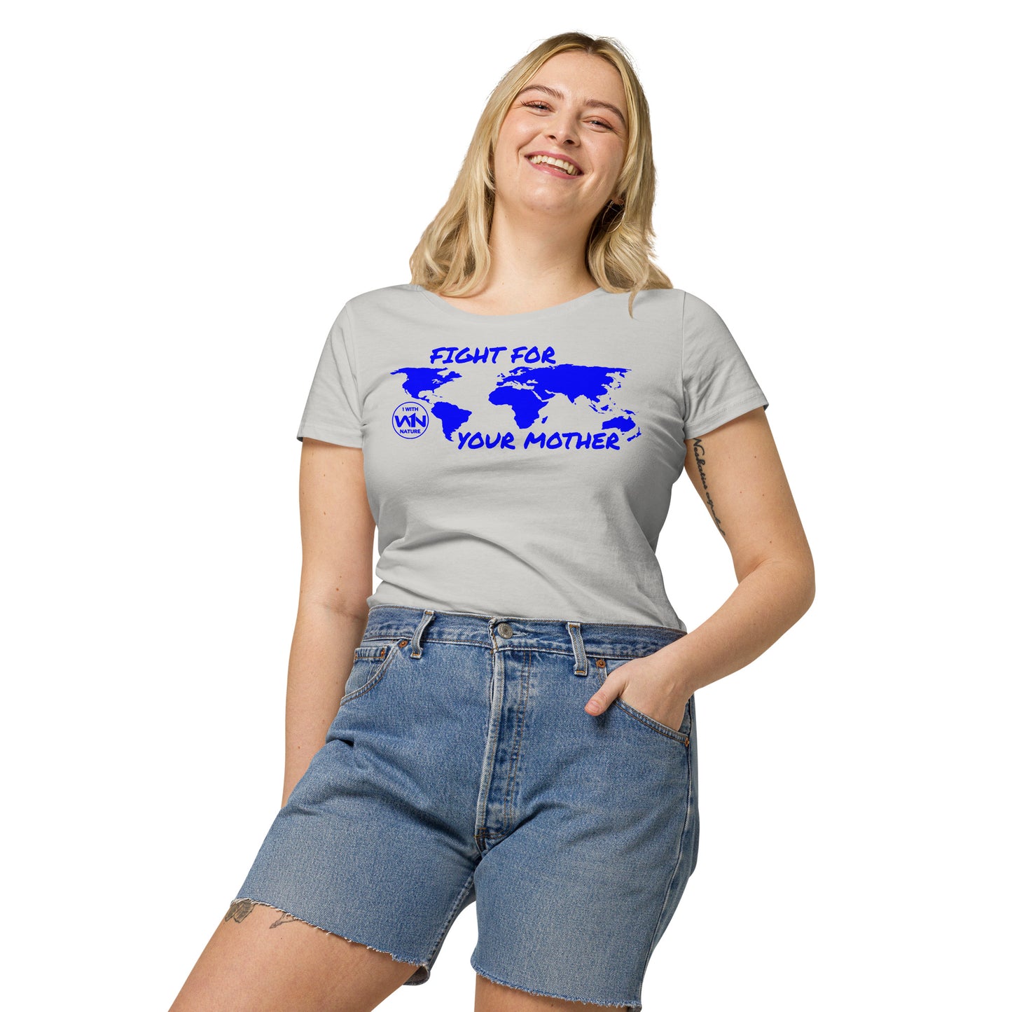 OCEAN SOUL SAVIOR - FIGHT FOR YOUR MOTHER - BLUE - WOMEN’S T-SHIRT