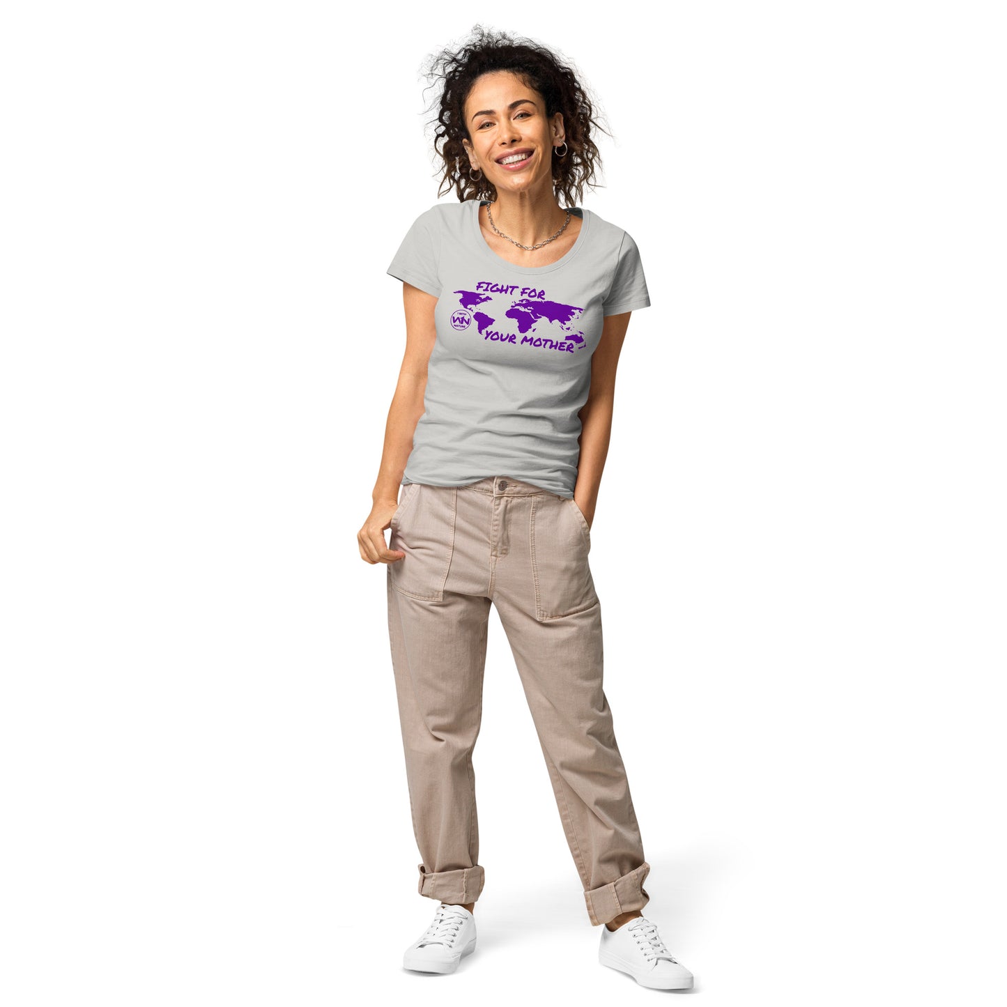 FUTURE SOUL SAVIOR - FIGHT FOR YOUR MOTHER - PURPLE - WOMEN’S T-SHIRT