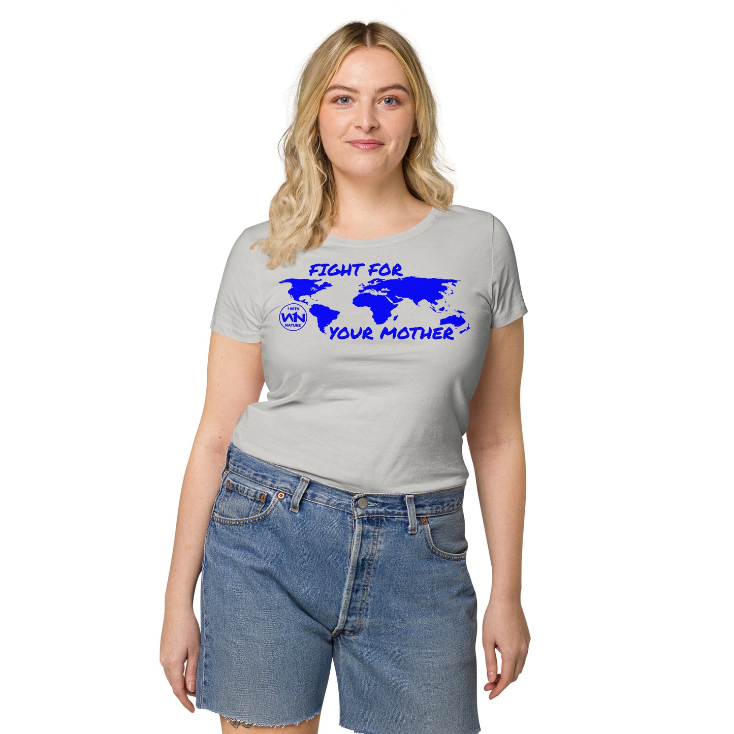 OCEAN SOUL SAVIOR - FIGHT FOR YOUR MOTHER - BLUE - WOMEN’S T-SHIRT