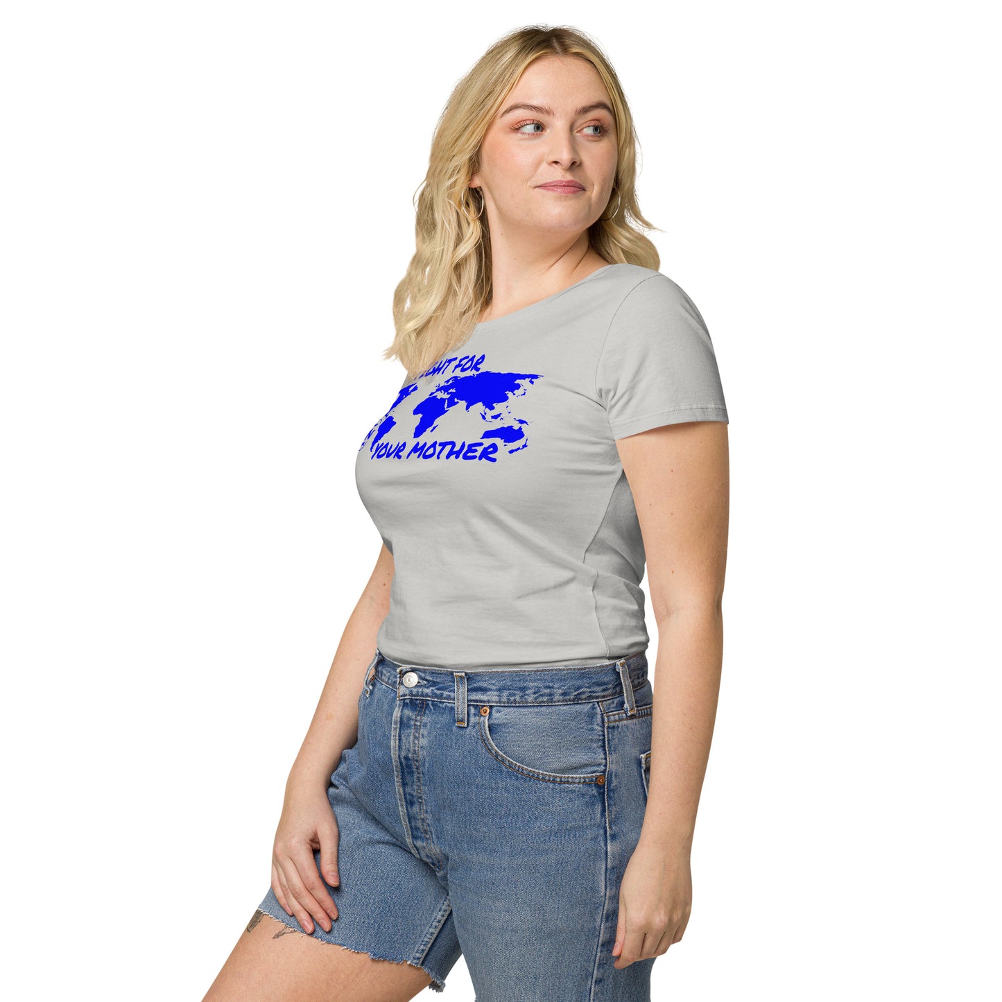 OCEAN SOUL SAVIOR - FIGHT FOR YOUR MOTHER - BLUE - WOMEN’S T-SHIRT