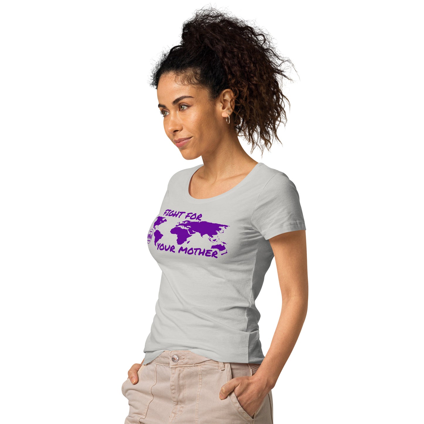FUTURE SOUL SAVIOR - FIGHT FOR YOUR MOTHER - PURPLE - WOMEN’S T-SHIRT