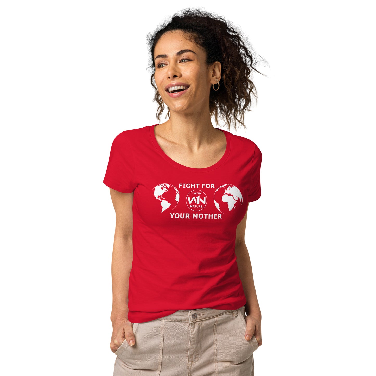FOREST HEART SAVIOR - FIGHT FOR YOUR MOTHER - WHITE - WOMEN’S T-SHIRT