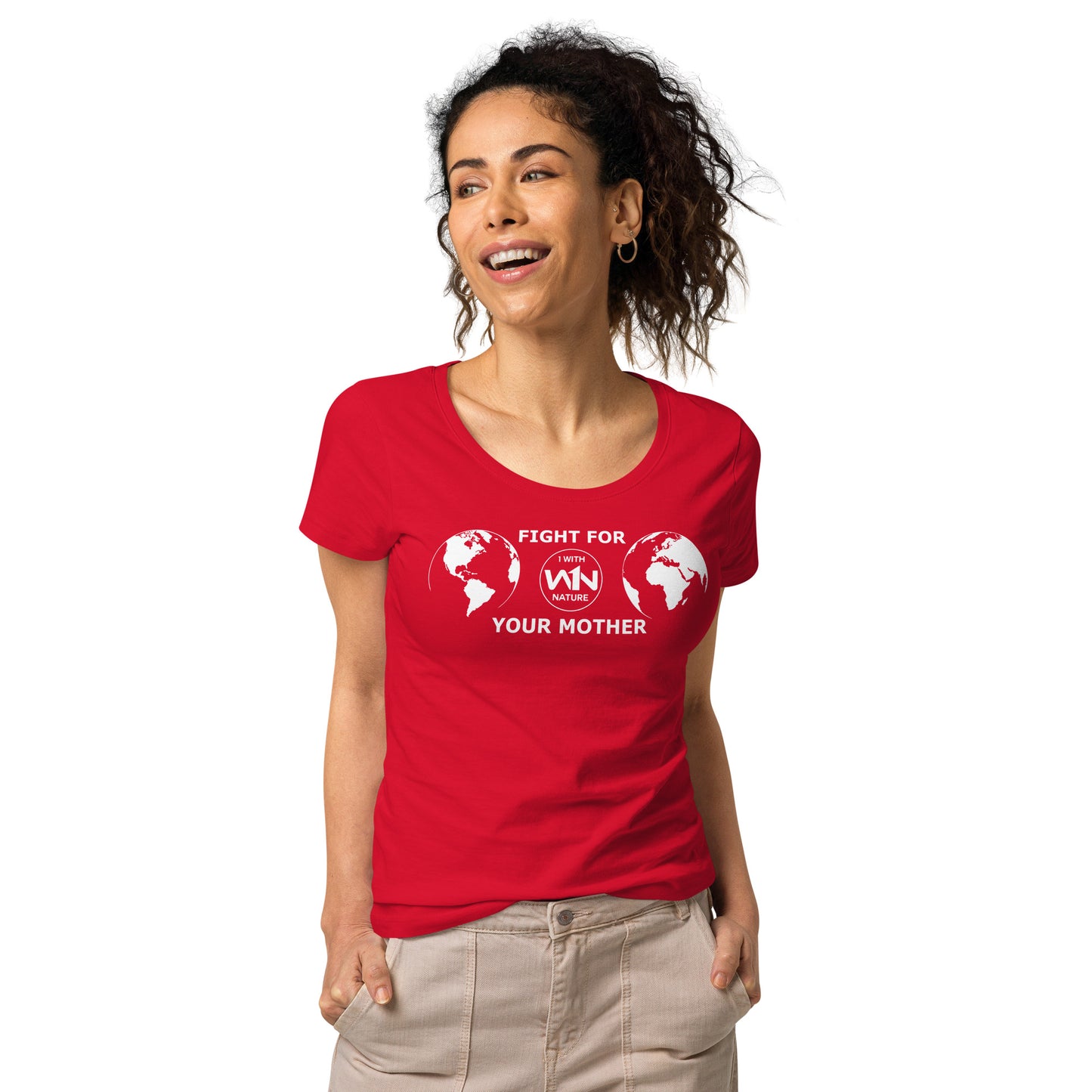 FOREST HEART SAVIOR - FIGHT FOR YOUR MOTHER - WHITE - WOMEN’S T-SHIRT