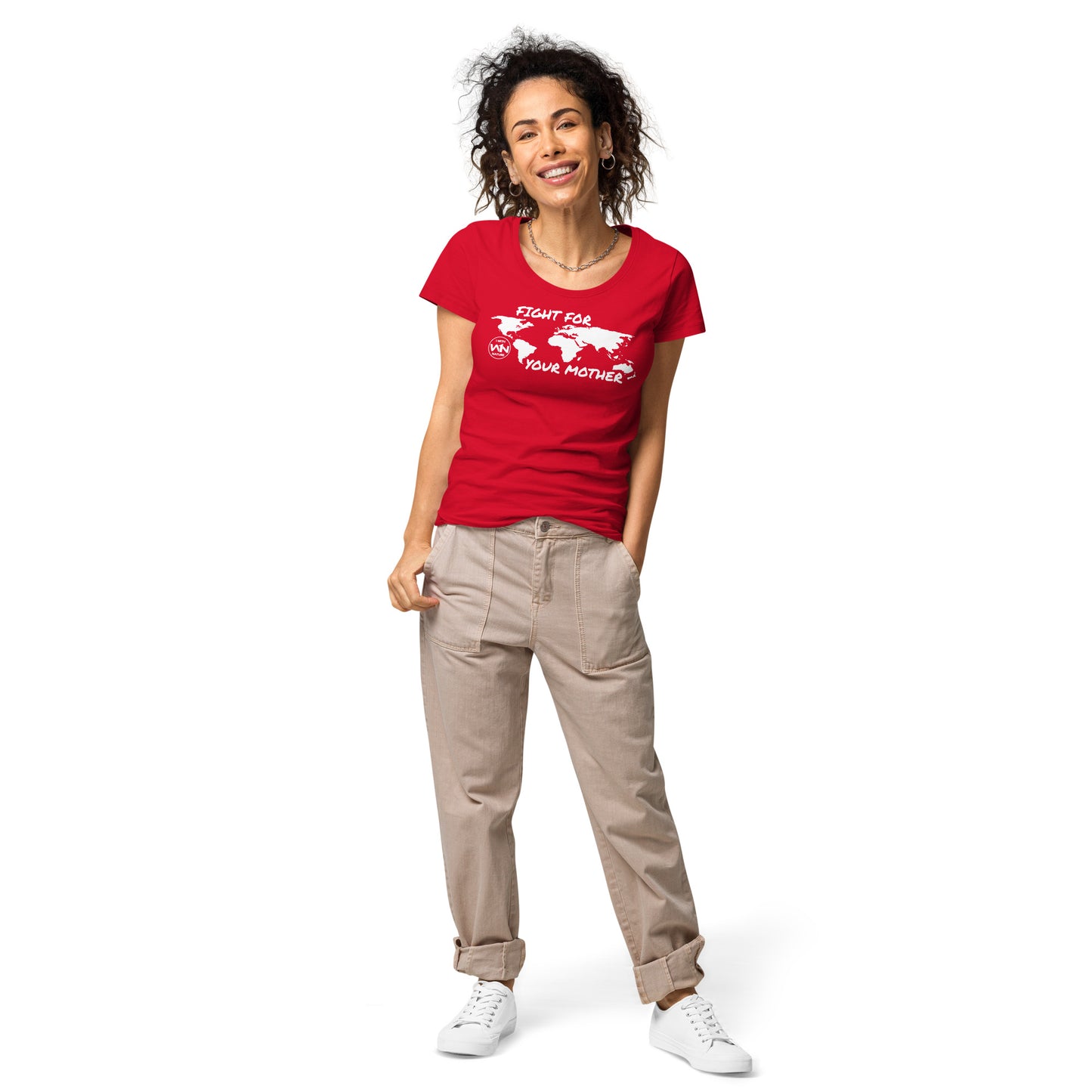 FOREST SOUL SAVIOR - FIGHT FOR YOUR MOTHER - WHITE - WOMEN’S T-SHIRT