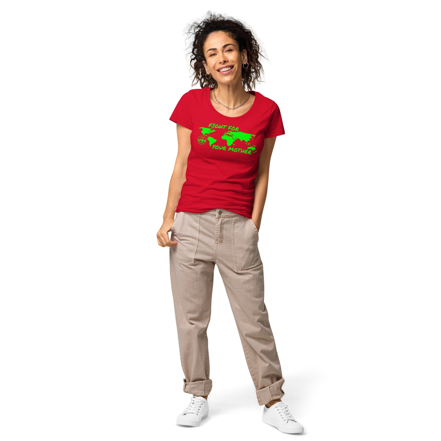 FOREST SOUL SAVIOR - FIGHT FOR YOUR MOTHER - GREEN - WOMEN’S T-SHIRT