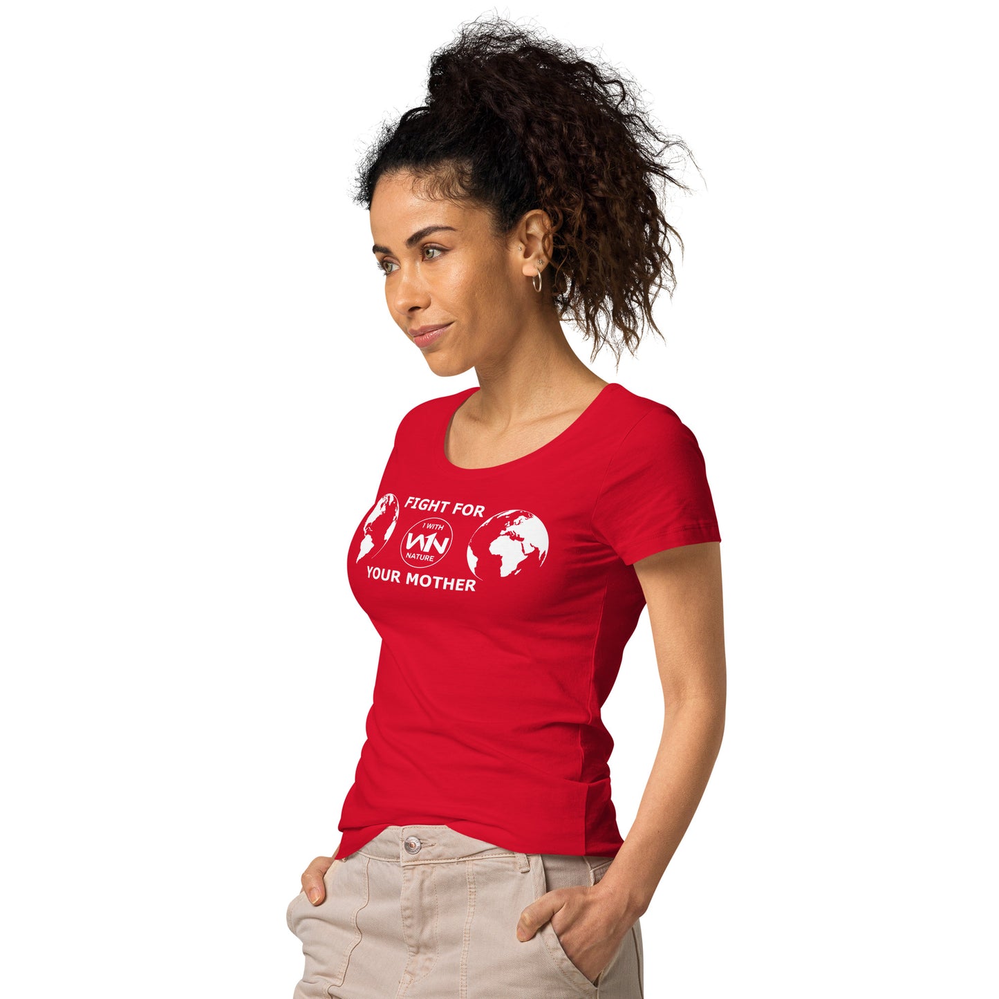 FOREST HEART SAVIOR - FIGHT FOR YOUR MOTHER - WHITE - WOMEN’S T-SHIRT
