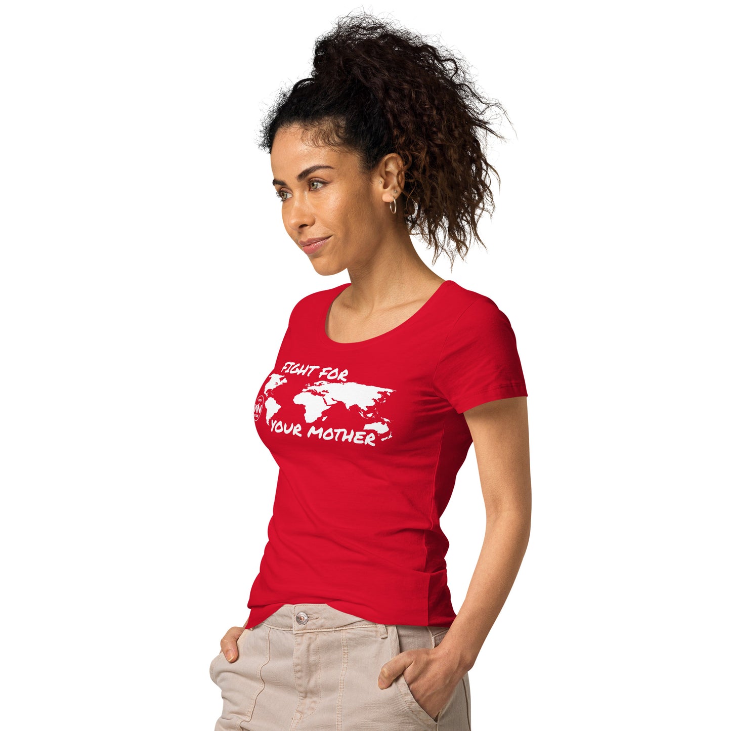 FOREST SOUL SAVIOR - FIGHT FOR YOUR MOTHER - WHITE - WOMEN’S T-SHIRT