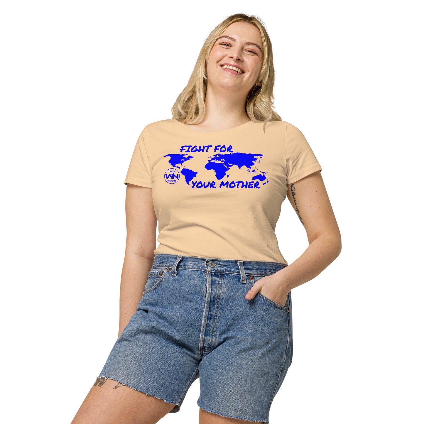 OCEAN SOUL SAVIOR - FIGHT FOR YOUR MOTHER - BLUE - WOMEN’S T-SHIRT