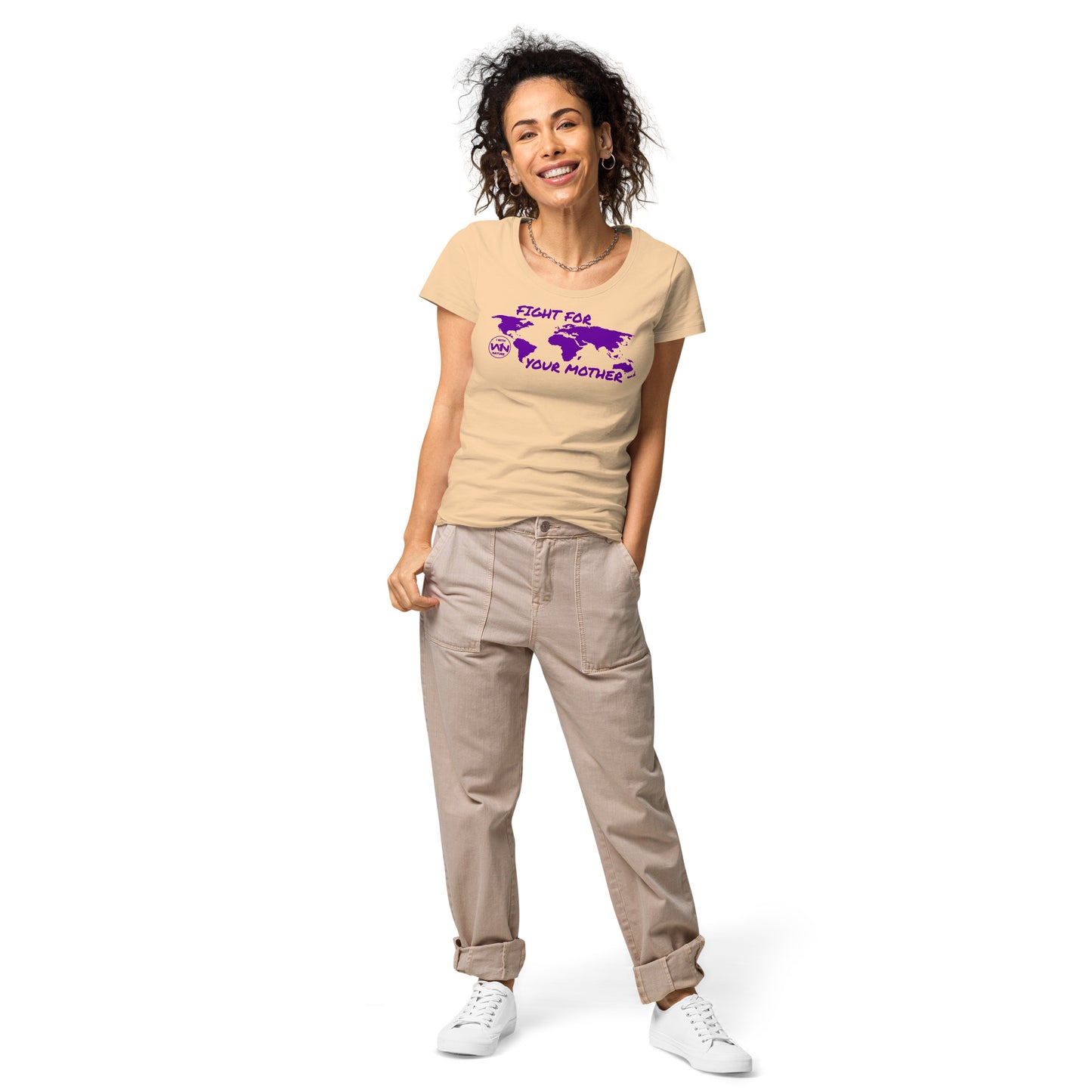 FUTURE SOUL SAVIOR - FIGHT FOR YOUR MOTHER - PURPLE - WOMEN’S T-SHIRT