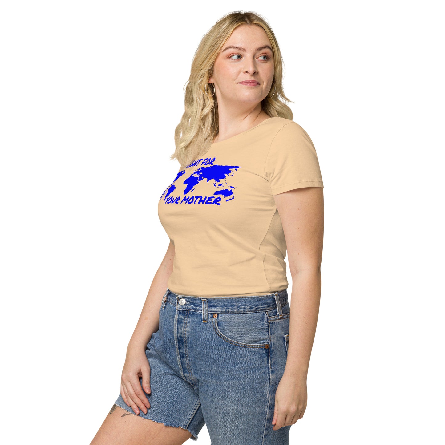 OCEAN SOUL SAVIOR - FIGHT FOR YOUR MOTHER - BLUE - WOMEN’S T-SHIRT
