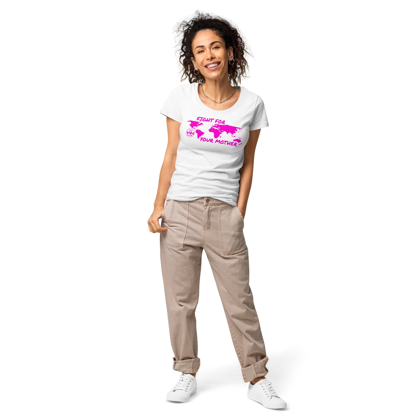 FUTURE SOUL SAVIOR - FIGHT FOR YOUR MOTHER - PINK - WOMEN’S T-SHIRT
