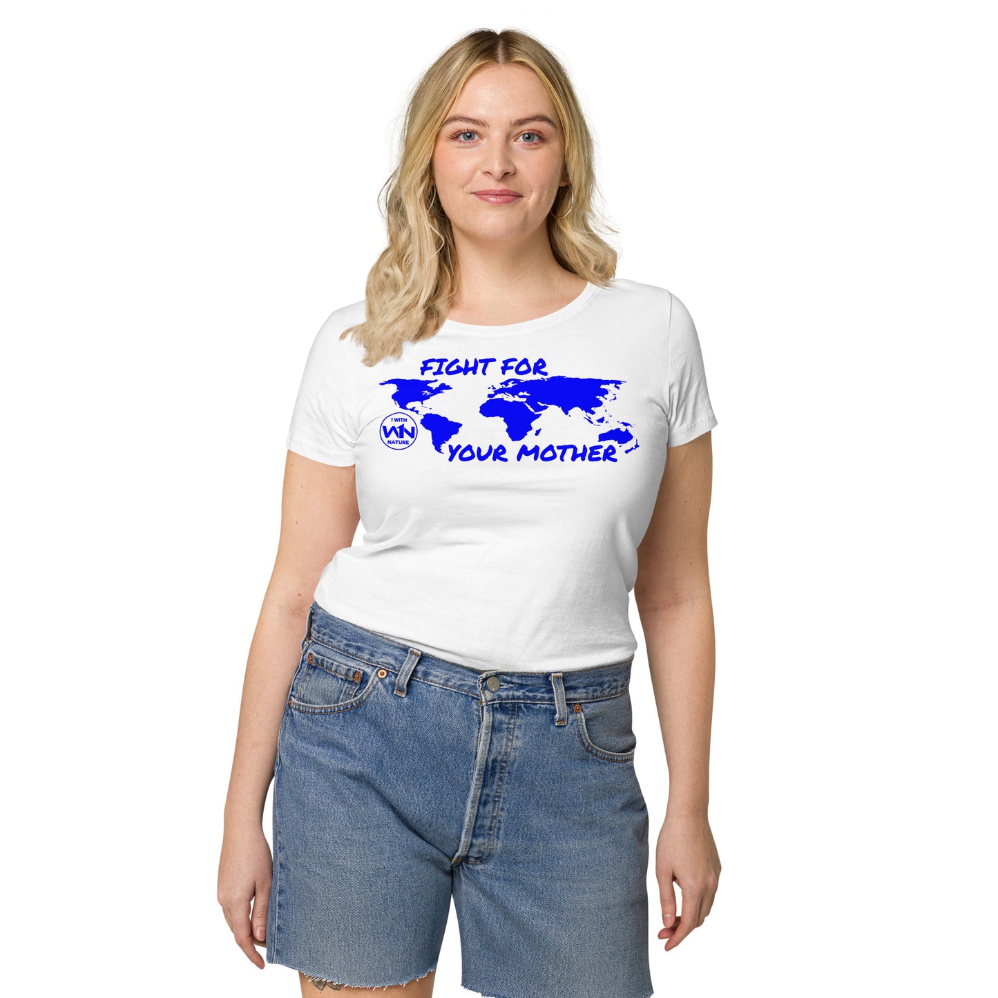OCEAN SOUL SAVIOR - FIGHT FOR YOUR MOTHER - BLUE - WOMEN’S T-SHIRT