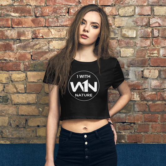 FOREST SOUL SAVIOR - WHITE - CROP TEE