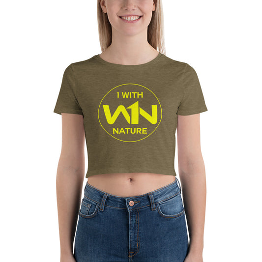 BEE SOUL SAVIOR - YELLOW - CROP TEE