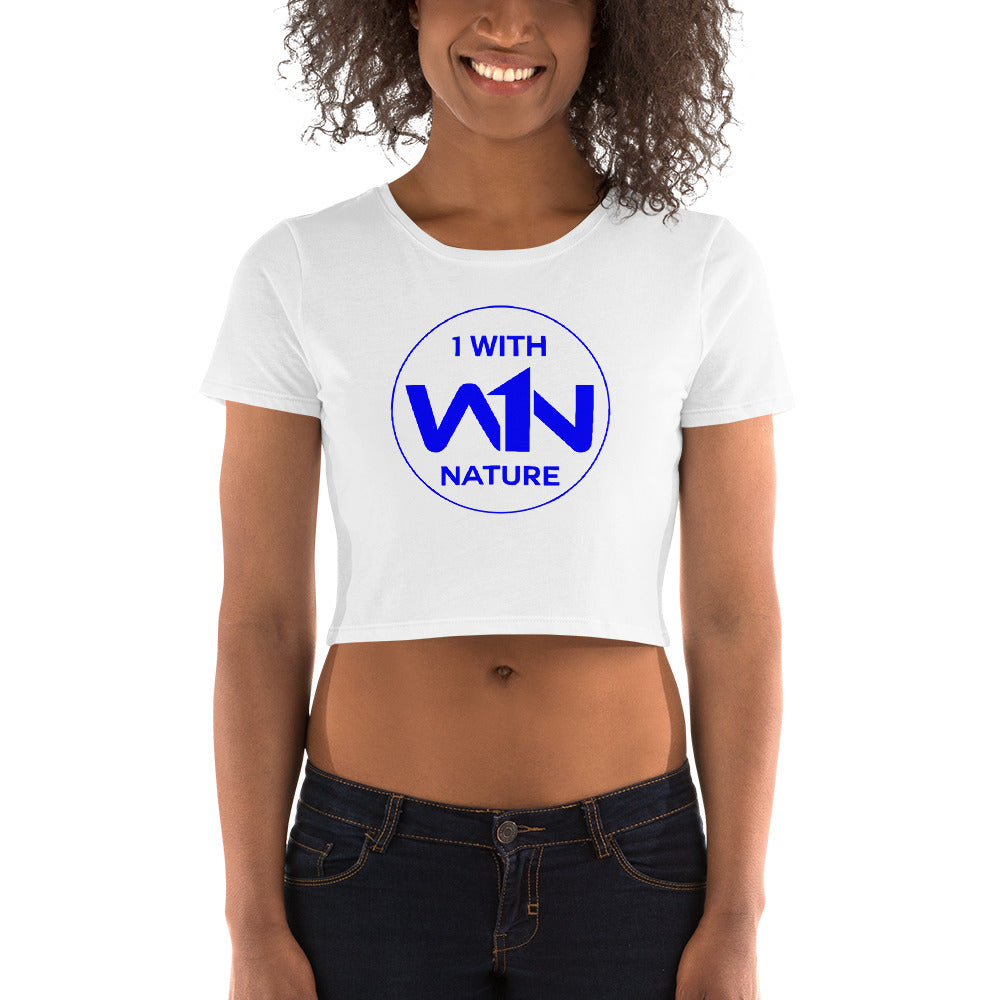 OCEAN SOUL SAVIOR - BLUE - CROP TEE