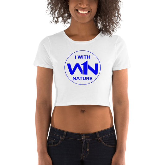 OCEAN SOUL SAVIOR - BLUE - CROP TEE