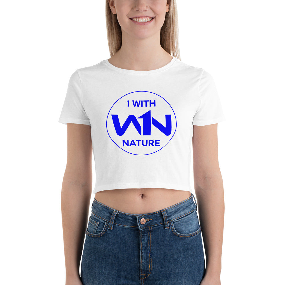 OCEAN SOUL SAVIOR - BLUE - CROP TEE