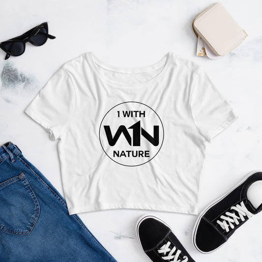 BEE SOUL SAVIOR - BLACK - CROP TEE