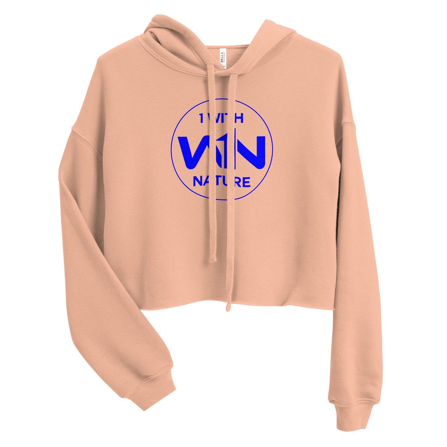 OCEAN SOUL FIGHTER - BLUE - CROP HOODIE