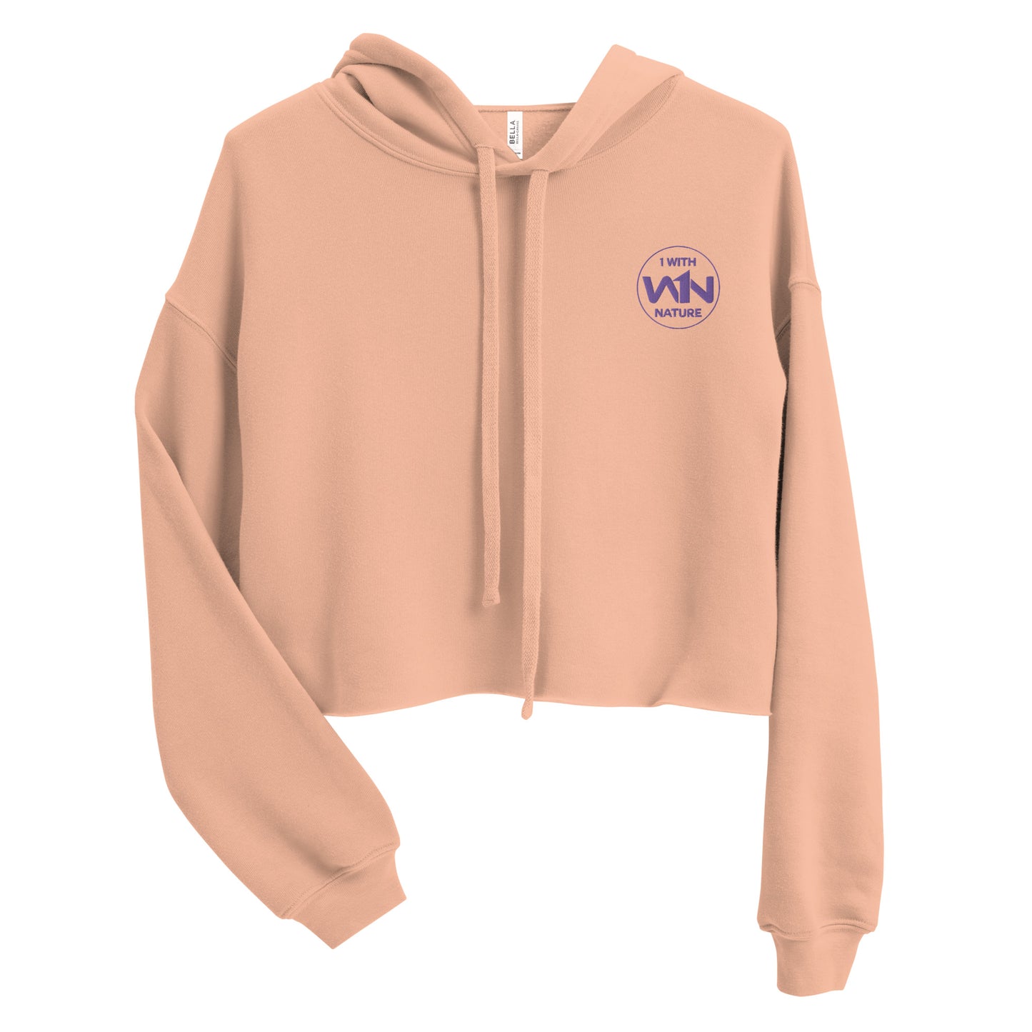 FUTURE HEART FIGHTER - PURPLE - CROP HOODIE