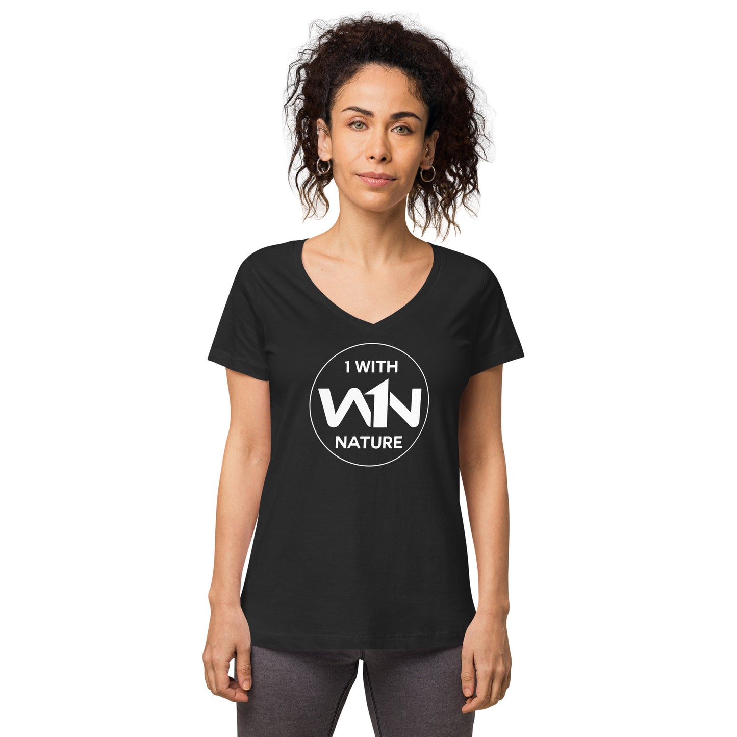 FOREST SOUL SAVIOR - WHITE - WOMEN’S V-NECK T-SHIRT