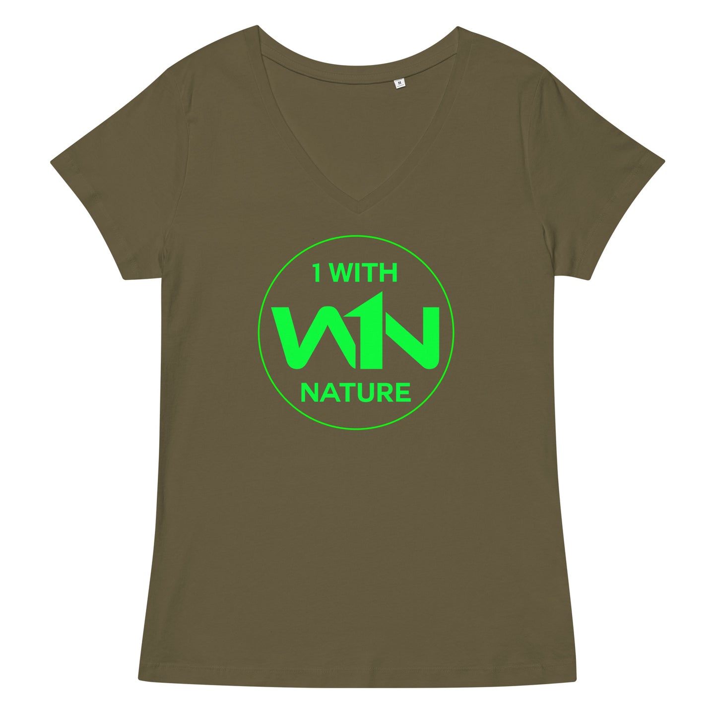 FOREST SOUL SAVIOR - GREEN - WOMEN’S V-NECK T-SHIRT