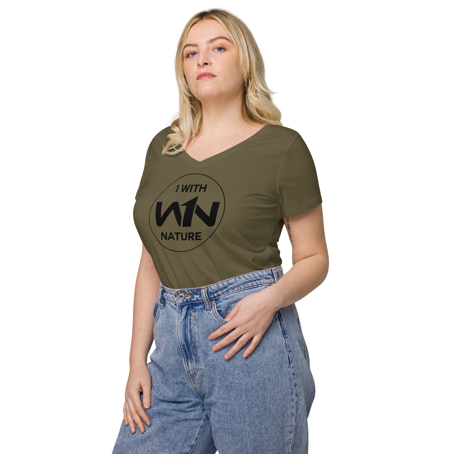 BEE SOUL SAVIOR - BLACK - WOMEN’S V-NECK T-SHIRT