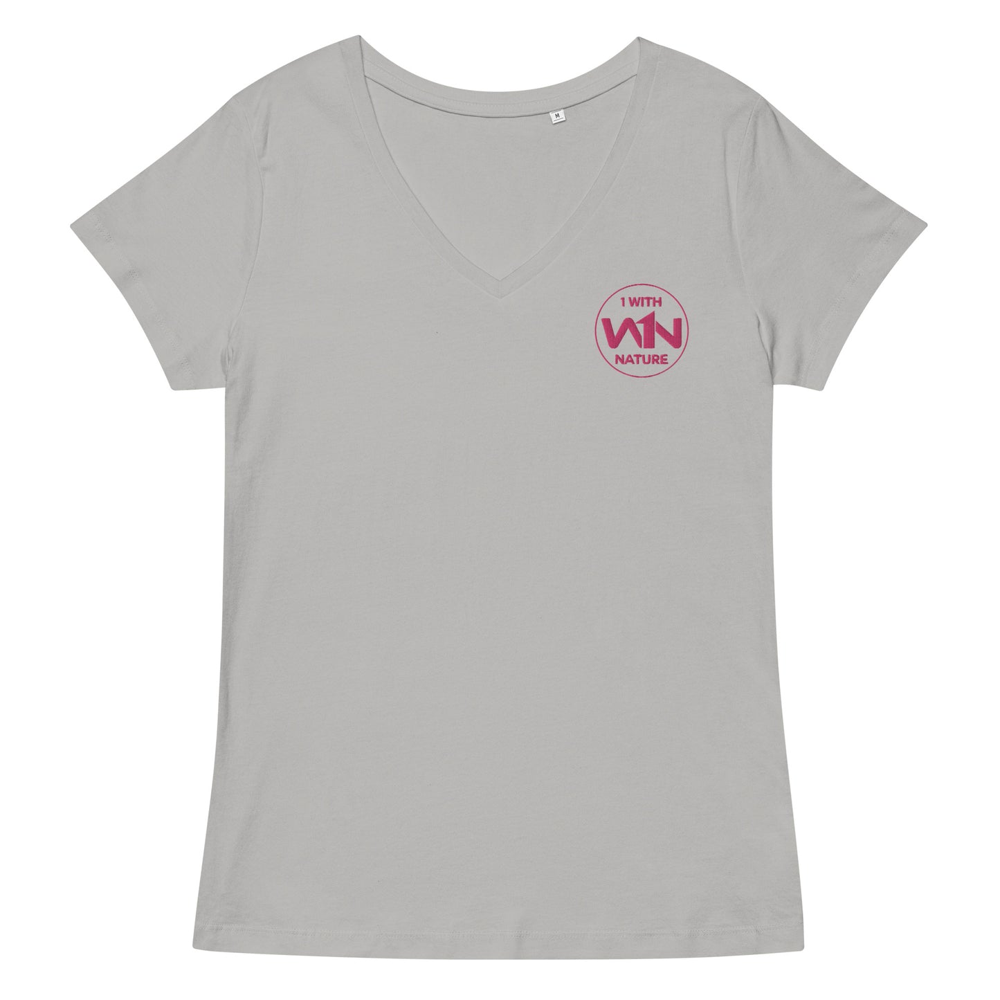 FUTURE HEART SAVIOR - PINK - WOMEN’S V-NECK T-SHIRT